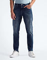 Flying Machine Slash Slim Tapered Stone Wash Jeans