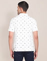 U.S. Polo Assn. Monogram Print Cotton Polo Shirt