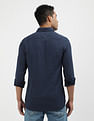 Tommy Hilfiger Brushed Geometric Print Slim Fit Shirt