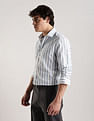 Calvin Klein Jeans Vertical Stripes Regular Fit Woven Shirt