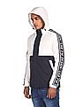 Flying Machine Long Brand Tape Sleeve Hood Jacket