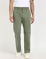 Tommy Hilfiger Kids Green Solid Trousers for Stylish Outfits