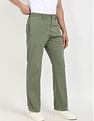 Tommy Hilfiger Kids Green Solid Trousers for Stylish Outfits