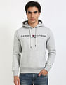 Tommy Hilfiger Embroidered Logo Regular-Fit Cotton Hooded Sweatshirt