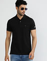 Tommy Hilfiger Tipped Hem Slim Polo Shirt