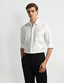 Arrow Manhattan Slim Dobby Textured Shirt