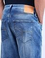 Flying Machine Slash Slim Tapered Stone Wash Jeans