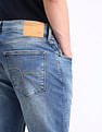 Flying Machine Slash Slim Tapered Stone Wash Jeans