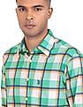 U.S. Polo Assn. Spread Collar Check Casual Shirt
