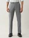 Arrow Regular Fit Twill Autoflex Trousers