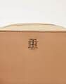 Tommy Hilfiger Colour blocked Beige PU Sling Bags