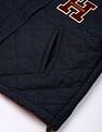 Tommy Hilfiger Regular-Fit Polyester Baseball Collar Bomber Jacket