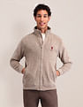 U.S. Polo Assn. Textured Regular Fit Sweatshirt