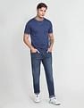 Flying Machine Slim Straight Fit Stone Wash Jeans