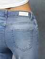 Flying Machine Women Mid Rise Skinny Bootcut Jeans