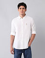 U.S. Polo Assn. Denim Co. Pure Cotton Regular Fit Dobby Shirt