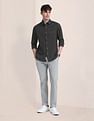 U.S. Polo Assn. Pure Cotton Solid Shirt