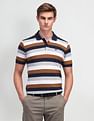 Arrow Sport Horizontal Striped Regular Polo Shirt