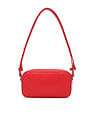 Tommy Hilfiger Solid Red Pu Shoulder Bag