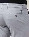 U.S. Polo Assn. Denver Slim Fit Satin Trousers