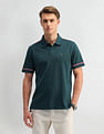 Arrow Sports Solid Logo Polo Shirt