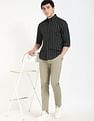 Tommy Hilfiger Striped Regular-Fit Dobby Shirt