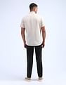 Flying Machine Slash Slim Tapered Fit Solid Trousers
