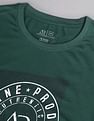 AD by Arvind Crew Neck Graphic Print T-Shirt