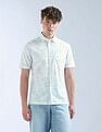 Flying Machine Regular Fit All-Over Printed Shirt