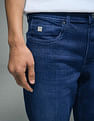 Flying Machine Mankle Relaxed Tapered Fit Stone Washed Jeans