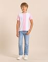 U.S. Polo Assn. Kids Boys Colorblocked Regular Fit T-Shirt