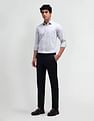 Arrow Manhattan Slim Horizontal Striped Shirt