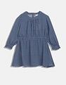 Tommy Hilfiger Kids Girls Printed Regular-Fit Viscose Dress