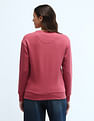 U.S. Polo Assn. Women Brand Printed Regular Fit Sweatshirt