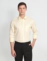 Arrow Pure Cotton Patterned Weave Shirt