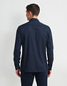 Arrow Sport Horizontal Striped Twill Shirt