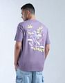 Flying Machine Graphic Pure Cotton T-Shirt