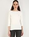 Tommy Hilfiger Solid Slim-Fit Cotton T-Shirt