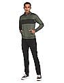 Flying Machine Long Sleeve High Neck Sweatshirt