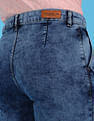Flying Machine Women High Rise Acid Wash Slim Fit Jeans