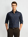 Arrow Manhattan Slim Fit Floral Pattern Shirt