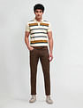 Arrow Sport Horizontal Striped Regular Polo Shirt