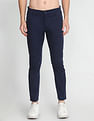 Flying Machine Slim Tapered Solid Trousers