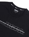 USPA Active Brand Printed Slim Fit Active T-Shirt