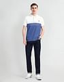 U.S. Polo Assn. Denim Co. Muscle Fit Colour Blocked Polo Shirt