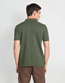 Flying Machine Appliqued Pique Polo Shirt