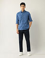 Arrow Sport Floral Printed Slim Fit Shirt