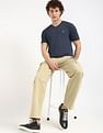 Tommy Hilfiger Solid Slim-Fit Cotton T-Shirt