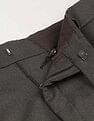 Arrow Mid Rise Smart Flex Dobby Trousers