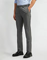 Arrow Solid Mid Rise Trousers